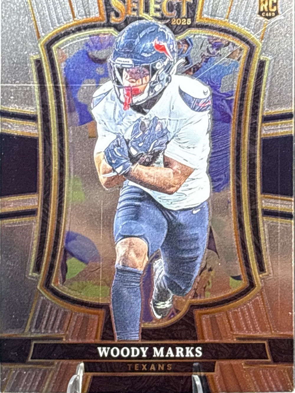 Panini Select Woody Marks Houston Texans Rookie Football Card